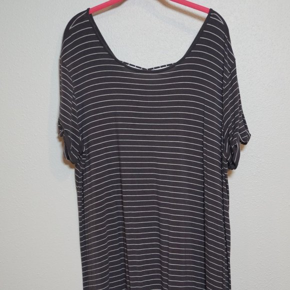 Maurices Dresses & Skirts - *Maurices Grey Stripe Dress